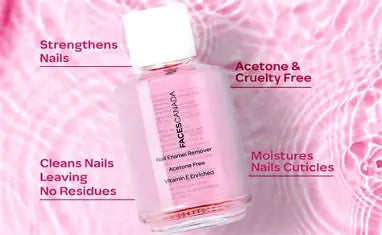 Faces Canada Nail Enamel Remover - Transparent 01 30 ml