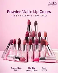 LOTUS Matte Lipstick - 24 Velvet Berry 3.8 GRAM