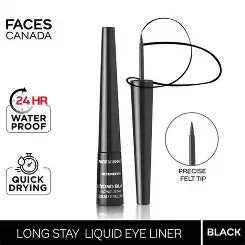Faces Canada Ultime Pro Matte Play Eyeliner, Black 01 2.5 ml
