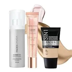 Faces Canada 3 in 1 Foundation + Fixer Spray - Absolute Ivory 012