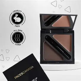 Faces Canada Hd Shape Up Brow Kit Brown 02 2.5 ml