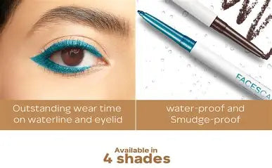 Faces Canada Twist Eye Kajal Waterproof Color Pen With Soft Canauba Wax 0.35 gm