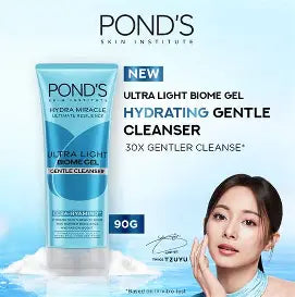 PONDS HYDRA MIRACLE GENTLE GEL FACE WASH - 50G