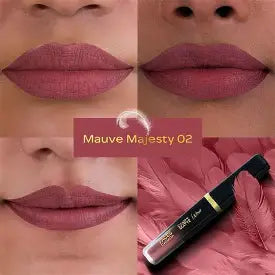 Faces Canada Comfy Matte Wow Liquid Lipstick Highly Pigmented - Mauve Majesty 02 3.8 g