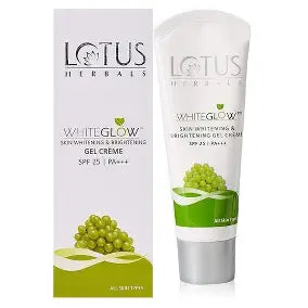 Lotus Herbals SPF 25 PA+++ Skin Whitening & Brightening Glow Gel Creme 35 g