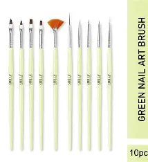 SHILLS PROFESSIONAL NAIL ART ALL BRUSH 10PCS SPN-21080