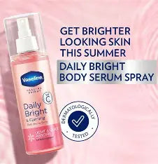 Vaseline Daily Bright & Calming Body Serum Spray 90 ml