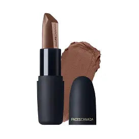 Facescanada Weightless Matte Finish Lipstick - Highly Pigmented - Pretty Sepia 08 4 g