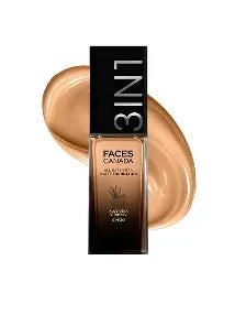 Faces Canada 3 in 1 Foundation + Fixer Spray - Golden Beige 032