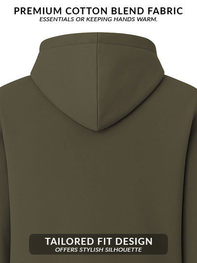 Men’s Regular Fit Zip-Up Hoodie