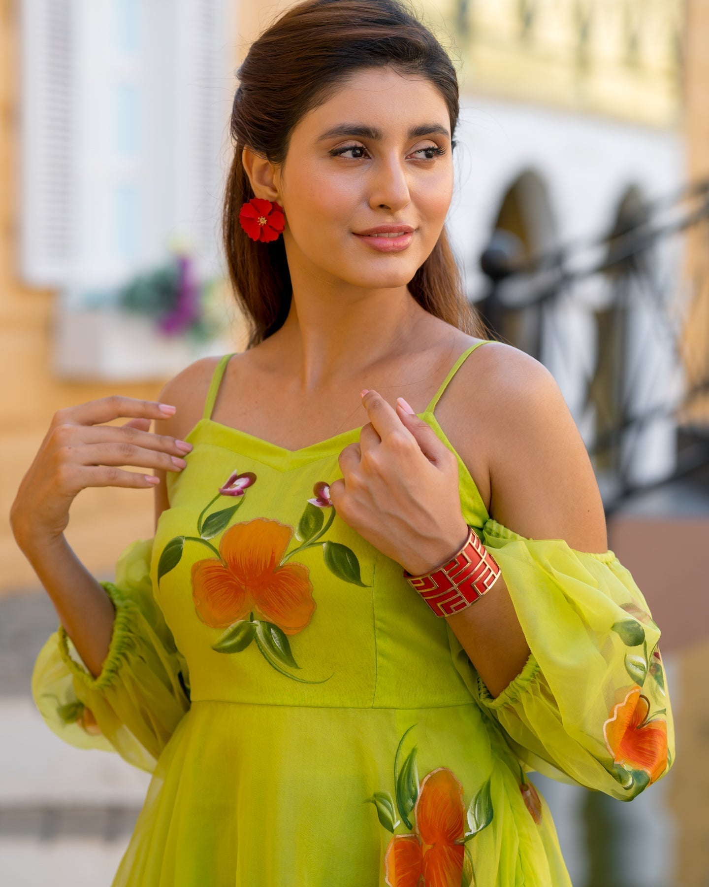 Indian Tulip Maxi Dress