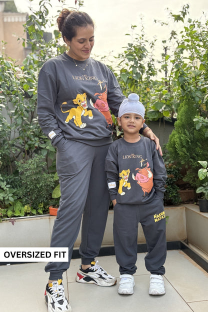 Hakuna Matata Winter Co-Ord Set for Family Nap Chief