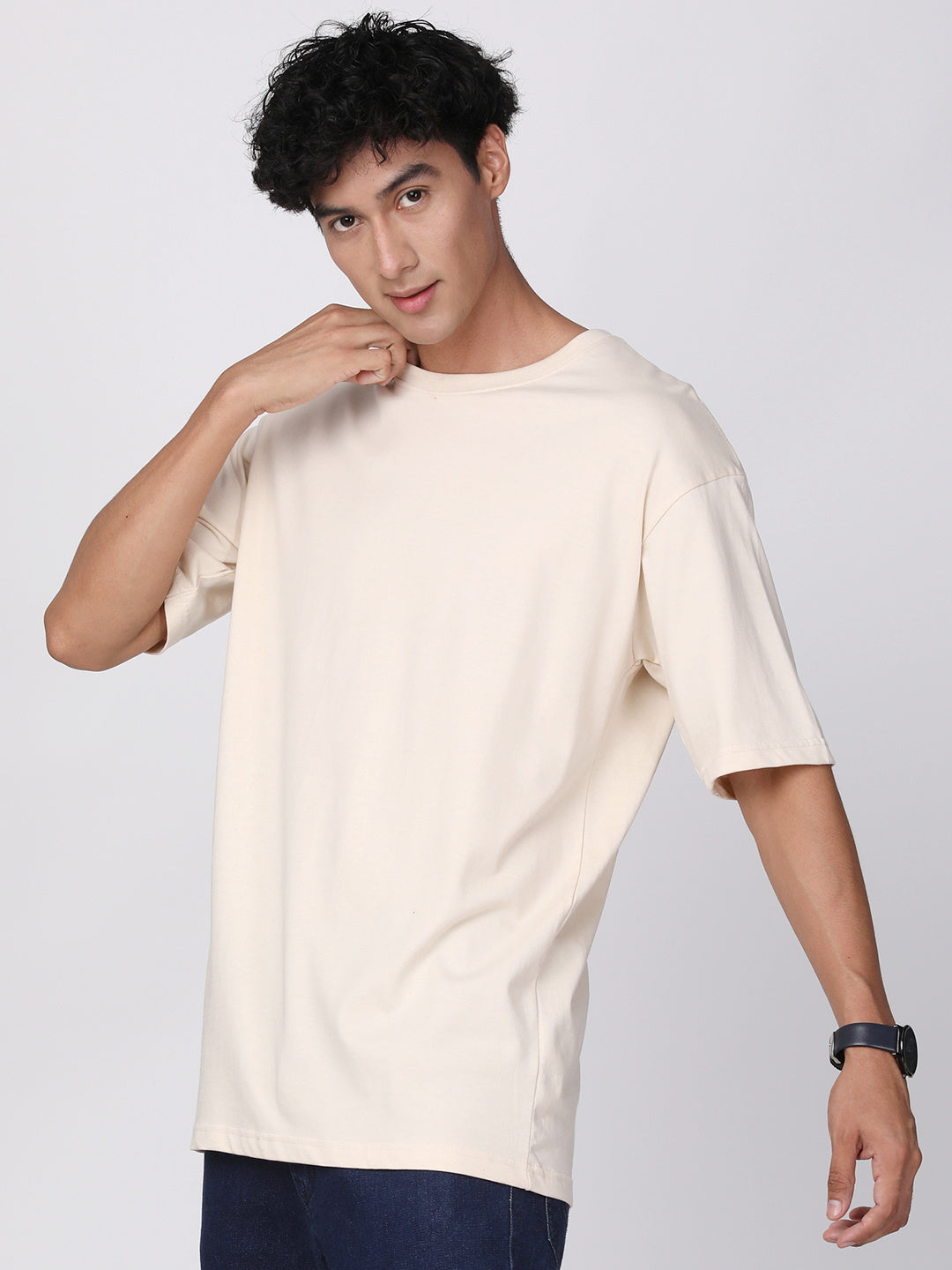 Adro Premium 100% Cotton Oversized T-shirt for Men - ADRO Fashion