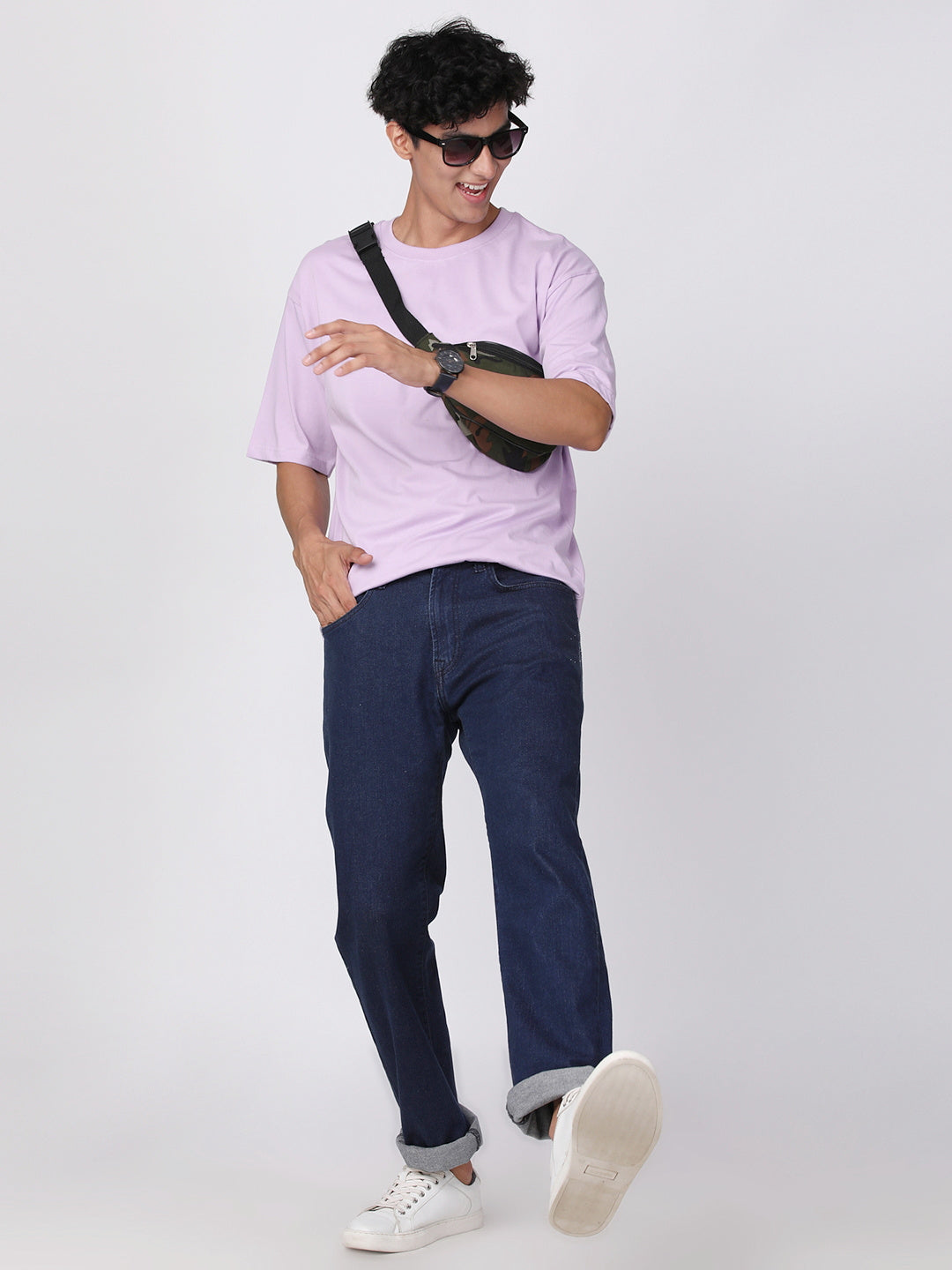 Adro Premium 100% Cotton Oversized T-shirt for Men - ADRO Fashion