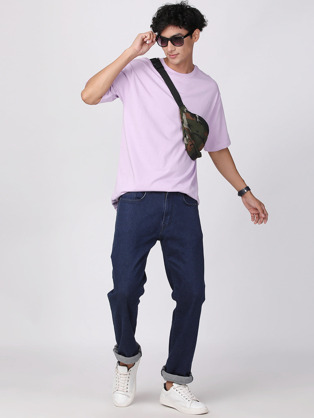 Adro Premium 100% Cotton Oversized T-shirt for Men - ADRO Fashion