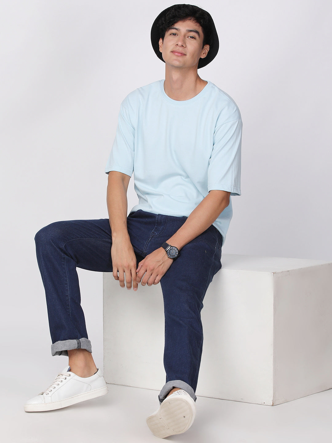 Adro Premium 100% Cotton Oversized T-shirt for Men - ADRO Fashion