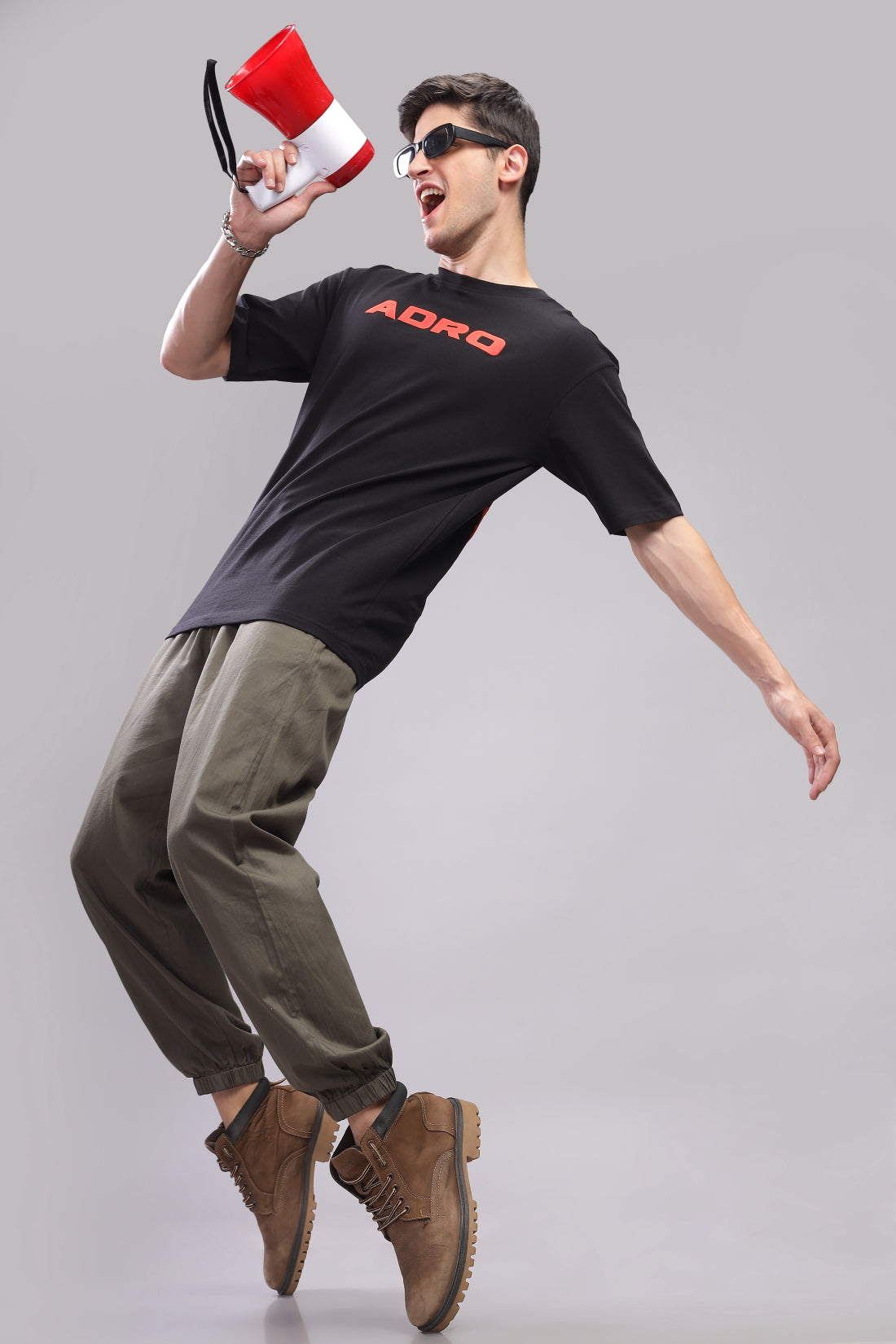 Oversized Backside Printed T-shirt