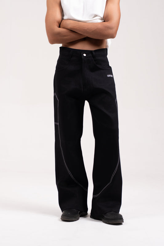 Charcoal Black Denim