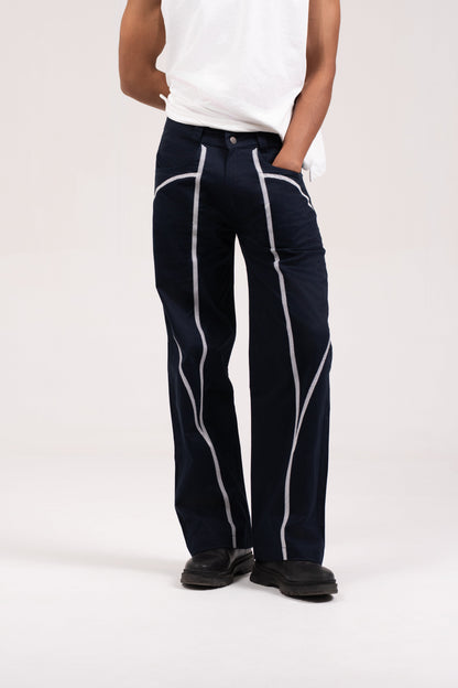Traced Coord Pants