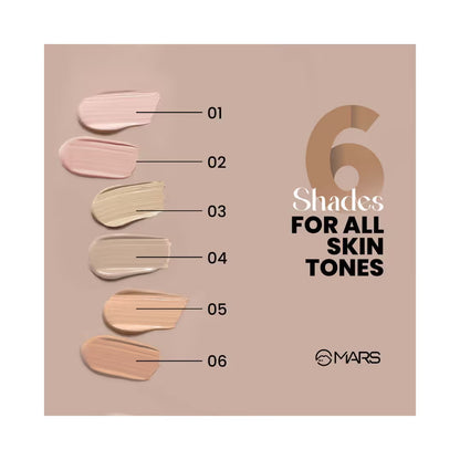 MARS FOUNDATION HIGH COVERAGE FORMULA - 02 40 ml