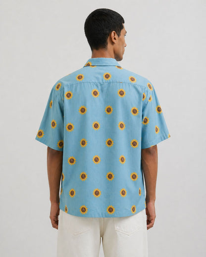 Blue Boxy Shirt