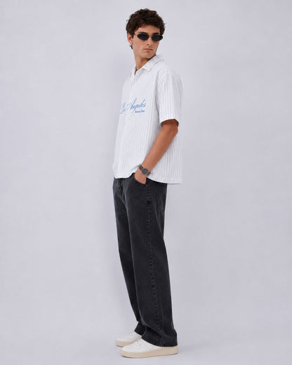 LA Stripes Boxy Shirt