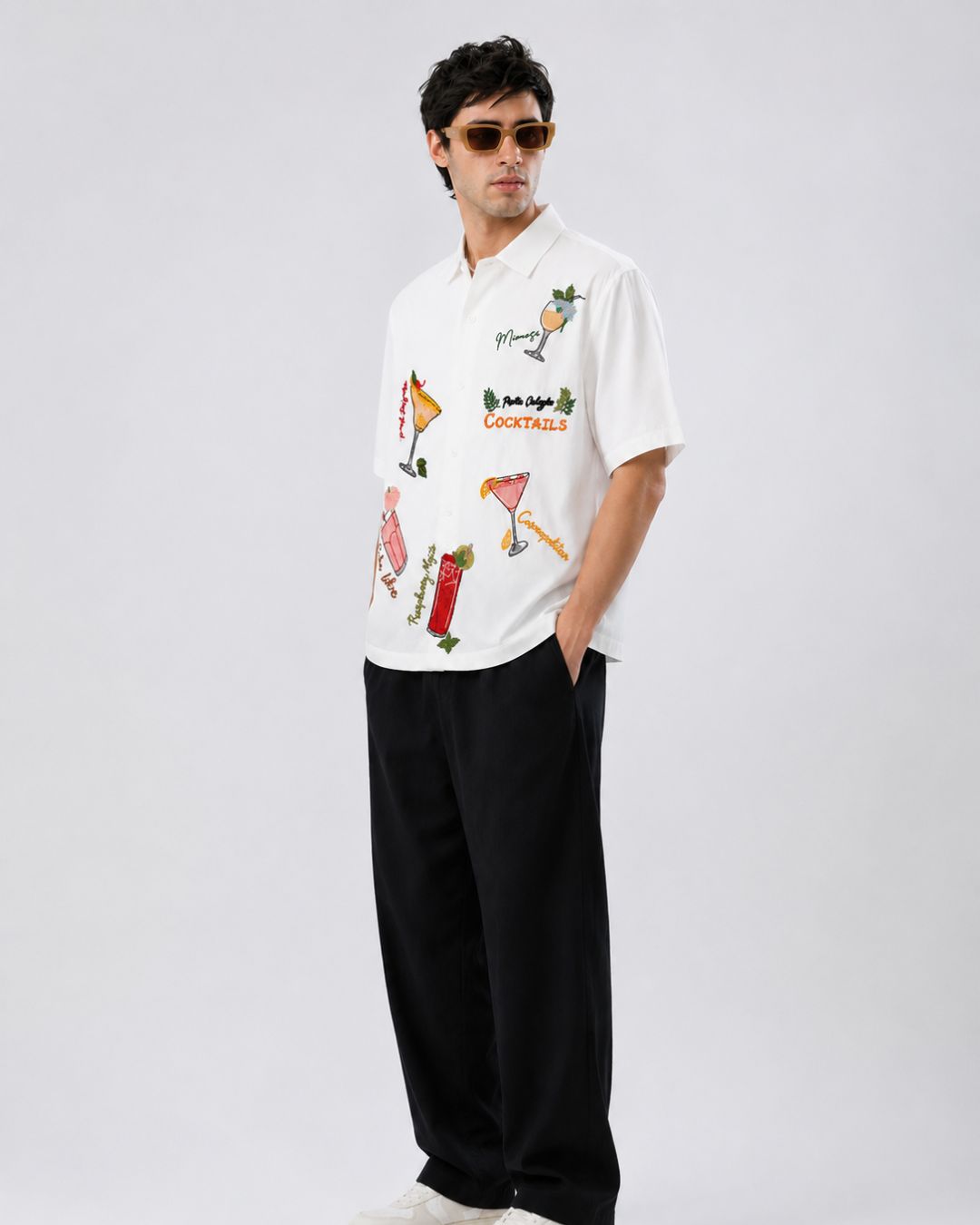 Cocktail Boxy Shirt