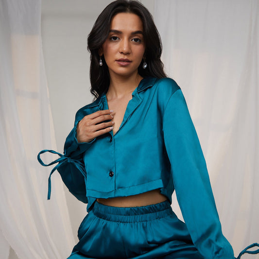 Drawstring Ruched Co-Ord Set