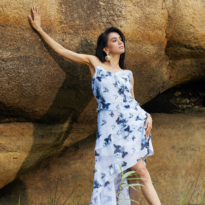 Blurry Butterfly Dress