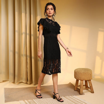 Flora Flared Dress