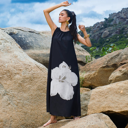 Hibiscus Maxi Dress
