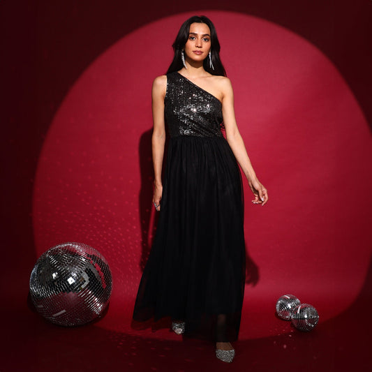 Sequin Maxi Dress