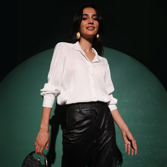 Pleated Shirt