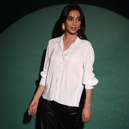 Pleated Shirt