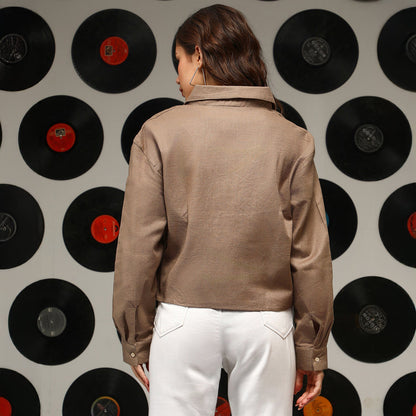 Solid Wrap Shirt