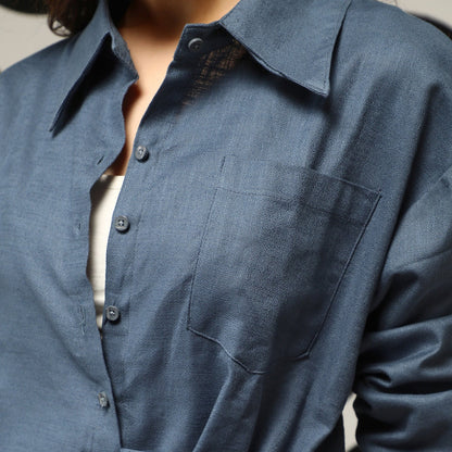 Solid Wrap Shirt