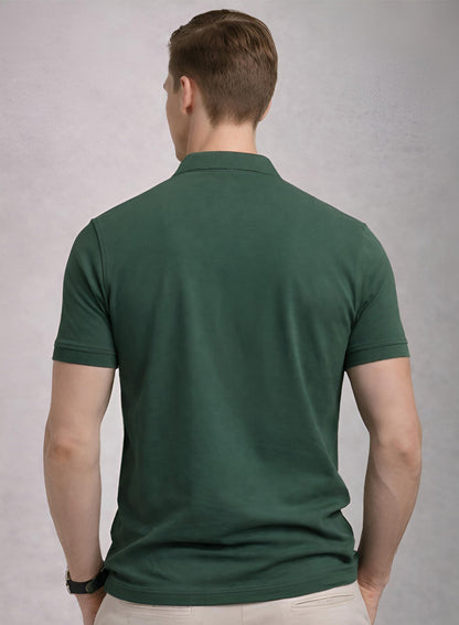 Adro Green Polo Tshirt for Men