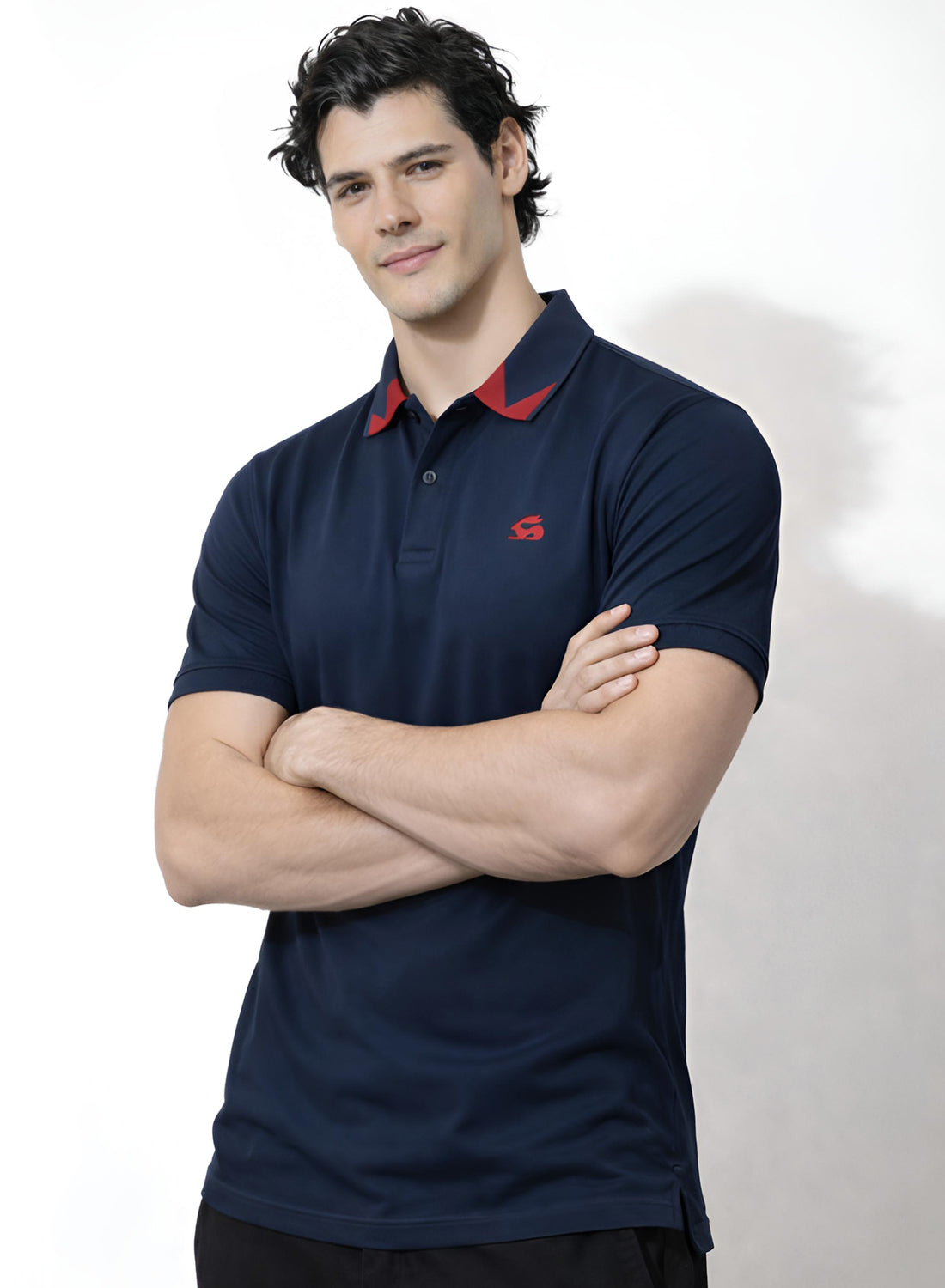 Adro Navy Polo Tshirt for Men