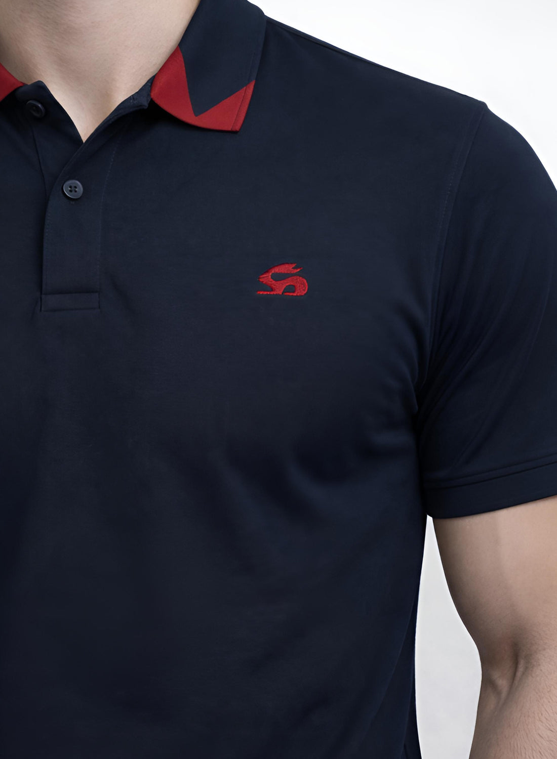 Adro Navy Polo Tshirt for Men