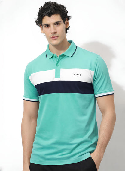 Adro Multicolour Polo T Shirt