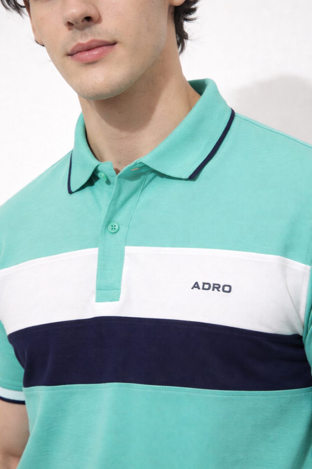 Adro Multicolour Polo T Shirt
