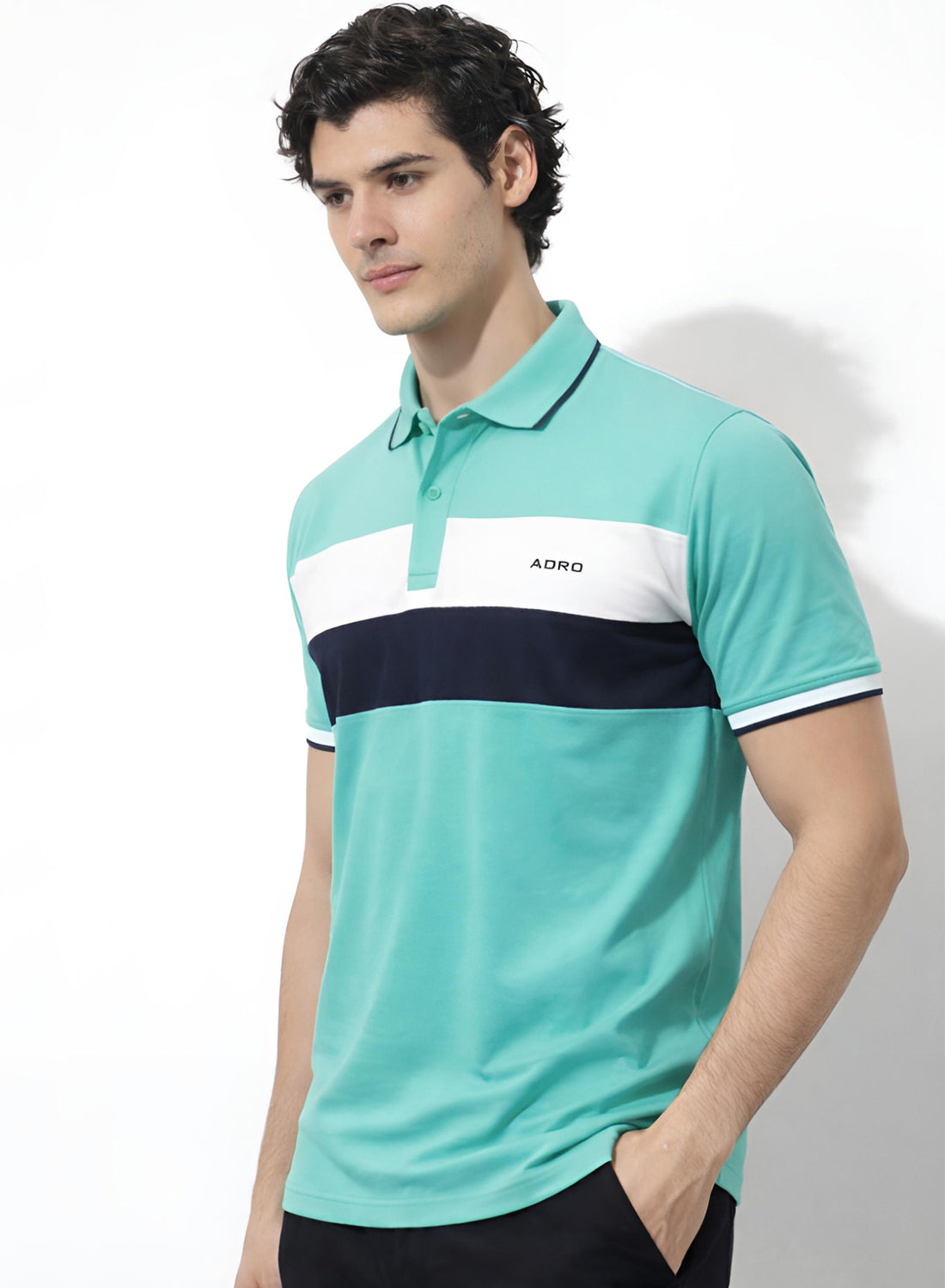Adro Multicolour Polo T Shirt