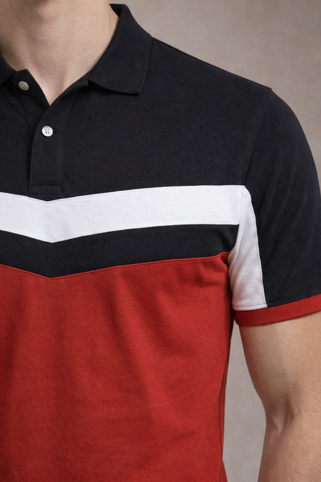 Adro Multicolour Polo T Shirt