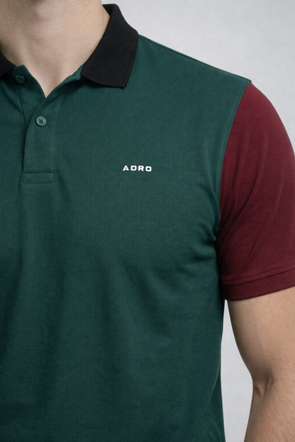 Adro Multicolour Polo T Shirt