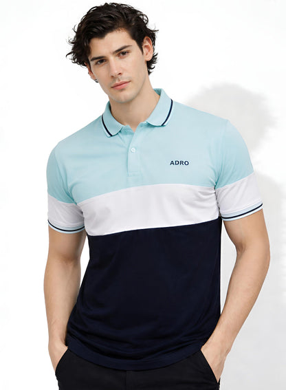 Adro Multicolour Polo T Shirt