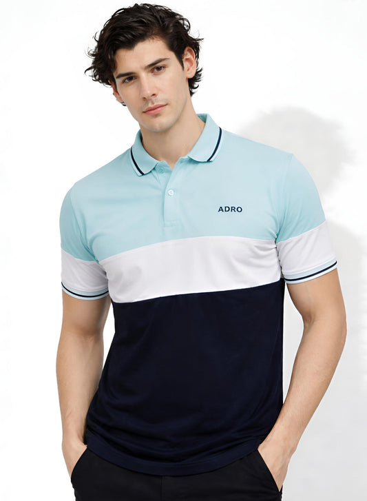 Adro Multicolour Polo T Shirt