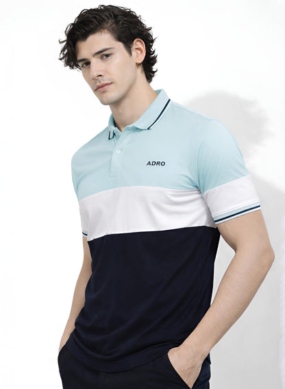Adro Multicolour Polo T Shirt