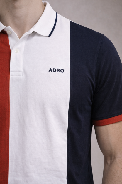 Adro Multicolour Polo T Shirt