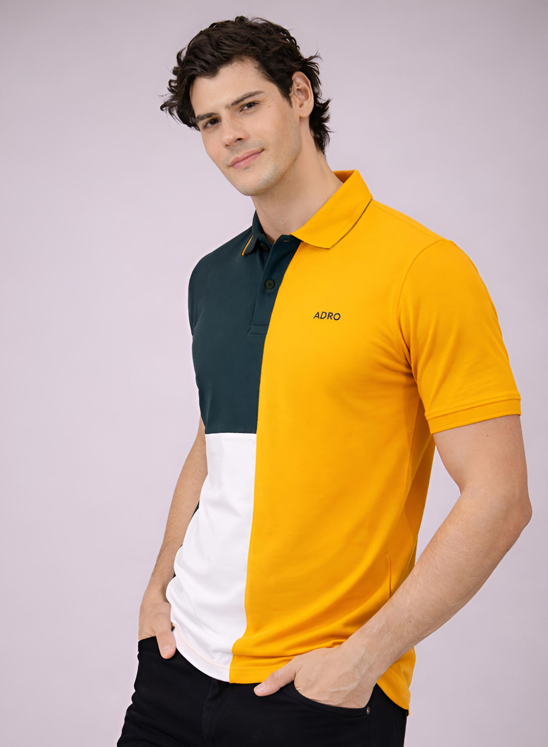 Adro Multicolour Polo T Shirt
