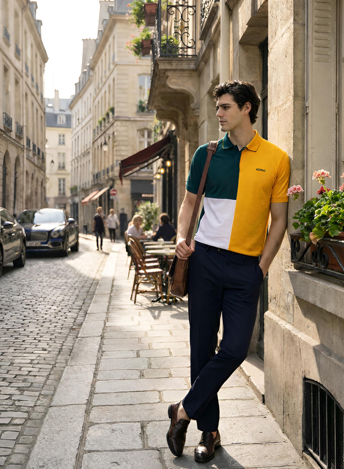 Adro Multicolour Polo T Shirt